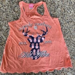 Simply Southern Scalloped Tank Top